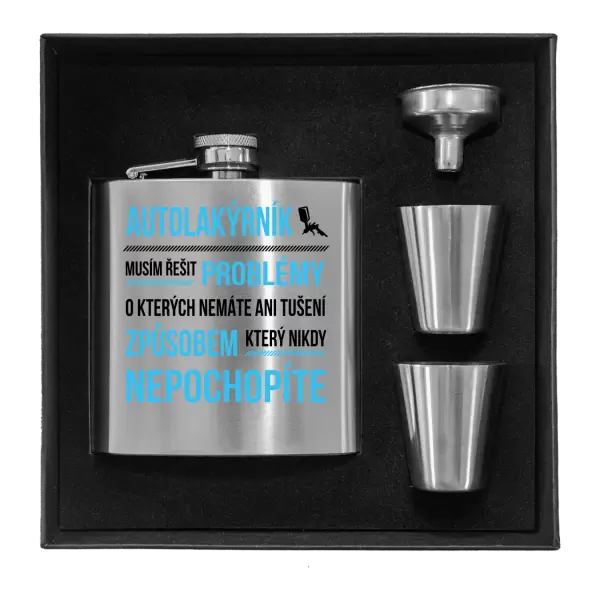 Placatka v krabičce Musím řešit problémy - autolakýrník