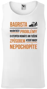 Pánské tílko Musím řešit problémy - bagrista