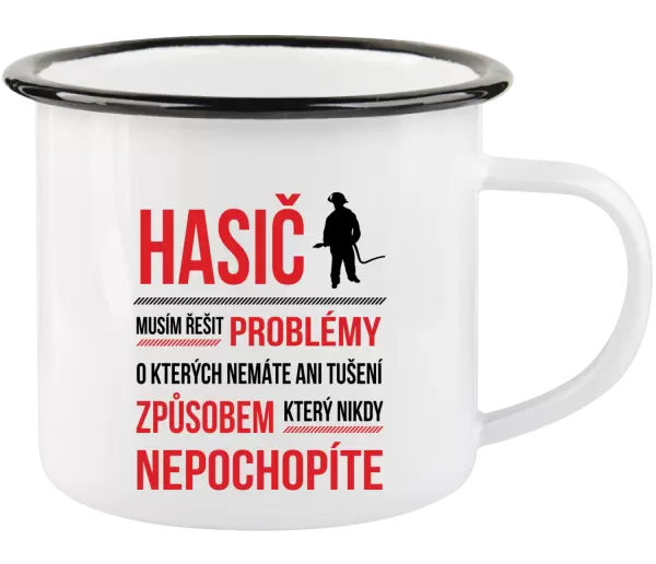 Plecháček Musím řešit problémy - hasič