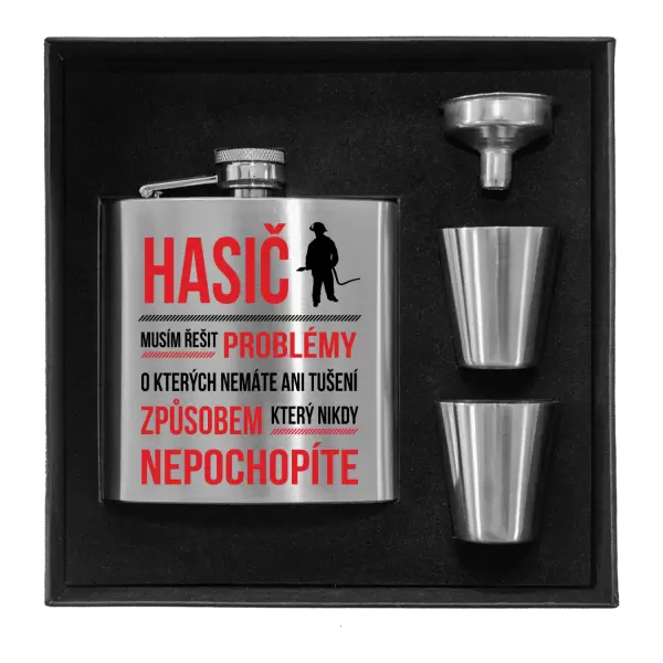 Placatka v krabičce Musím řešit problémy - hasič