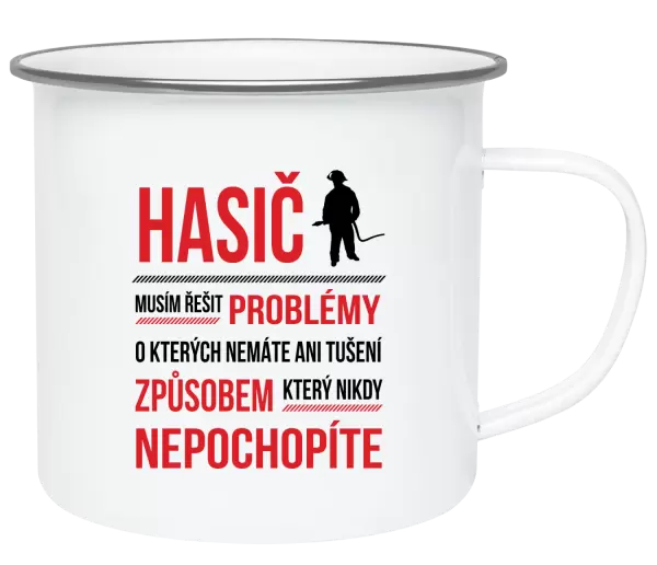 Plecháček Musím řešit problémy - hasič