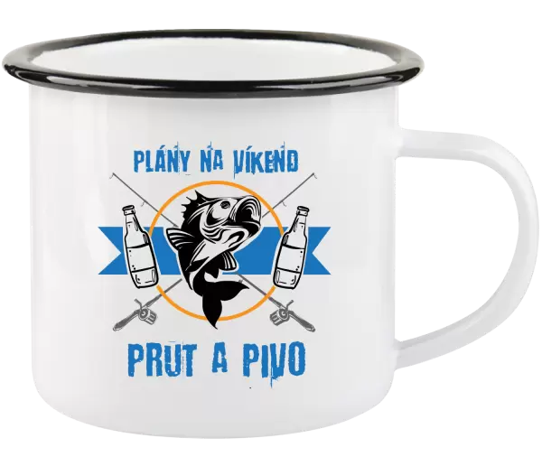 Plecháček Plány na víkend - prut a pivo