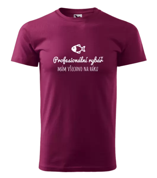 Pánské tričko Profesionální rybář