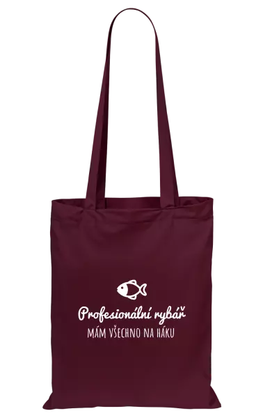 Látková taška Profesionální rybář