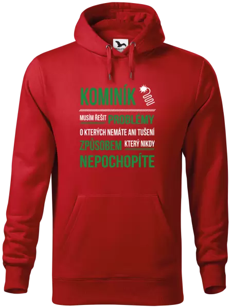 Pánská mikina Musím řešit problémy - kominík