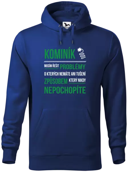 Pánská mikina Musím řešit problémy - kominík