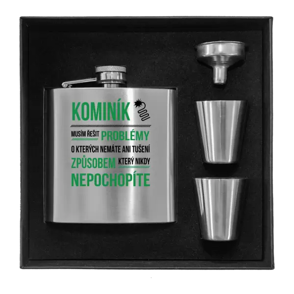 Placatka v krabičce Musím řešit problémy - kominík