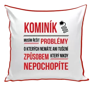 Polštář Musím řešit problémy - kominík