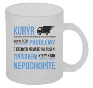 Hrnek Musím řešit problémy - kurýr