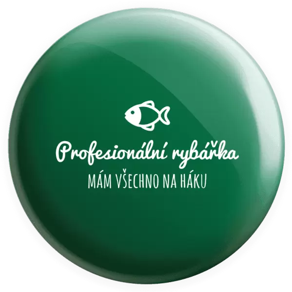 Placka Profesionální rybářka