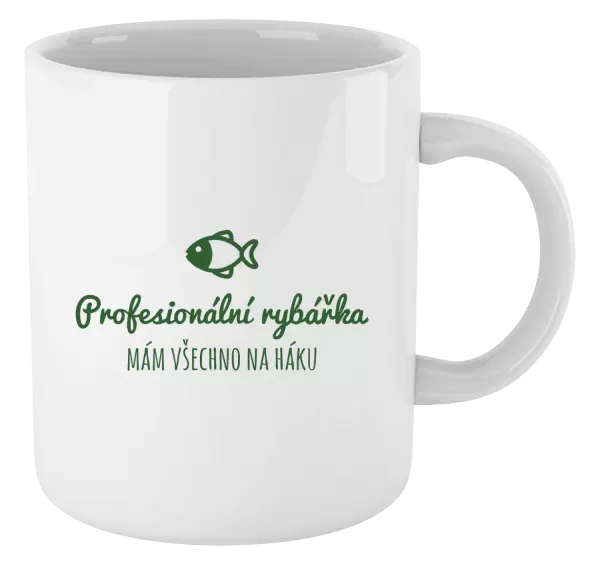 Hrnek Profesionální rybářka