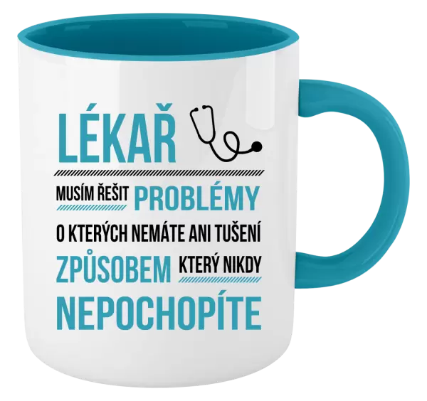 Hrnek Musím řešit problémy - lékař