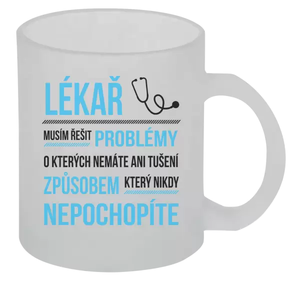 Hrnek Musím řešit problémy - lékař