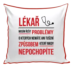 Polštář Musím řešit problémy - lékař