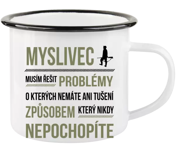 Plecháček Musím řešit problémy - myslivec