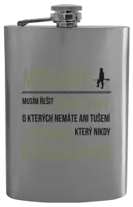 Placatka Musím řešit problémy - myslivec