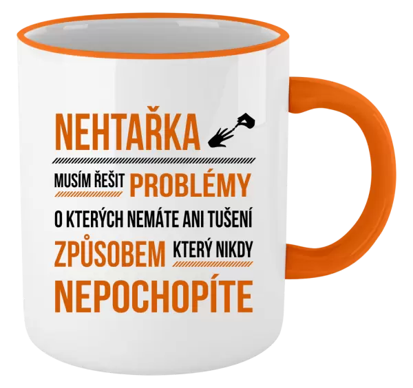 Hrnek Musím řešit problémy - nehtařka