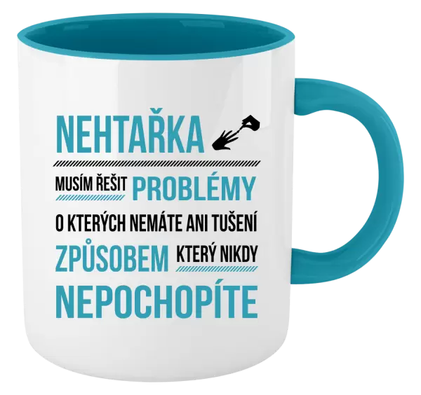 Hrnek Musím řešit problémy - nehtařka