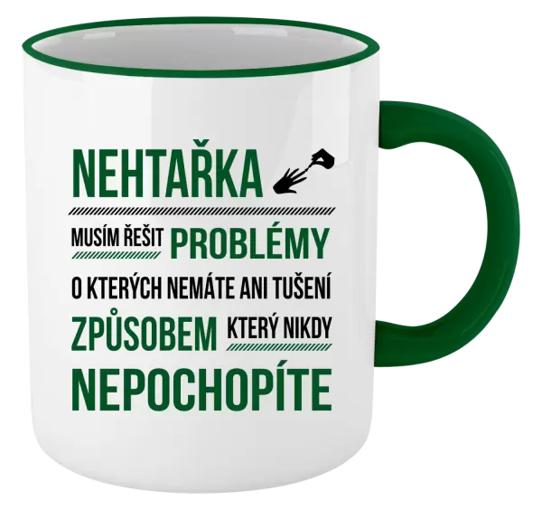 Hrnek Musím řešit problémy - nehtařka