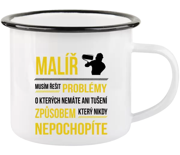 Plecháček Musím řešit problémy - malíř