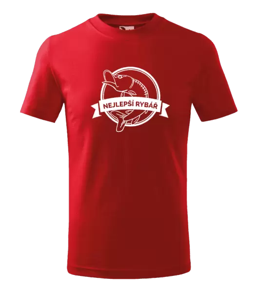 Dětské tričko Nejlepší rybář