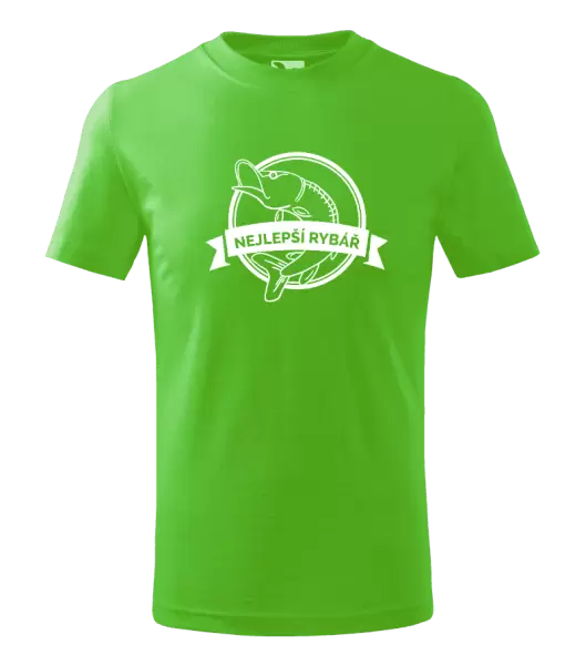 Dětské tričko Nejlepší rybář