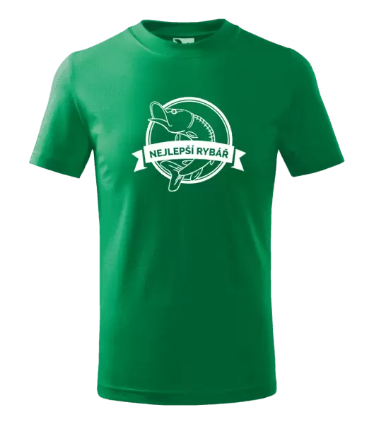 Dětské tričko Nejlepší rybář