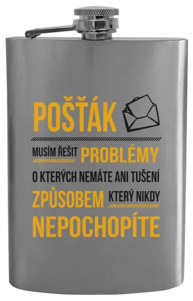 Placatka Musím řešit problémy - pošťák