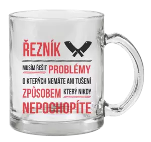 Hrnek Musím řešit problémy - řezník