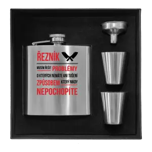 Placatka v krabičce Musím řešit problémy - řezník