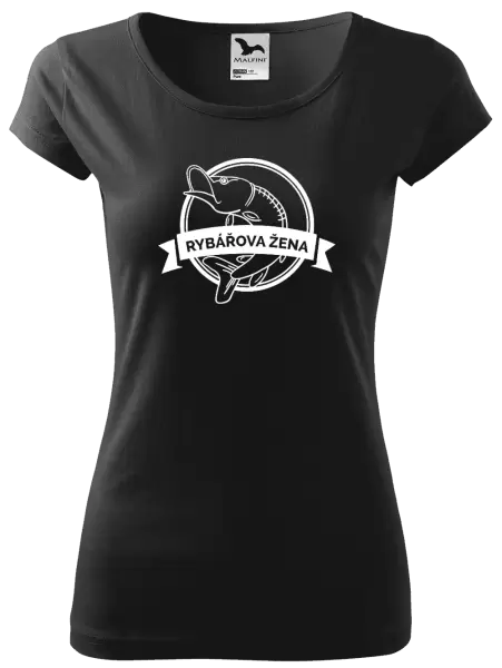 Dámské tričko Rybářova žena