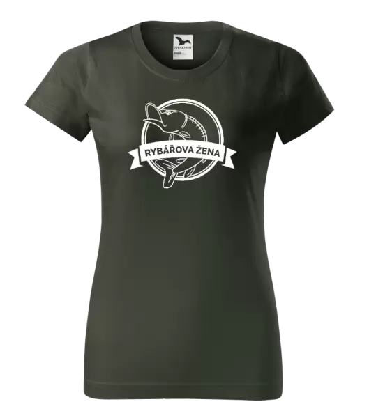 Dámské tričko Rybářova žena