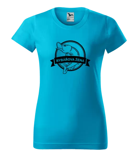 Dámské tričko Rybářova žena