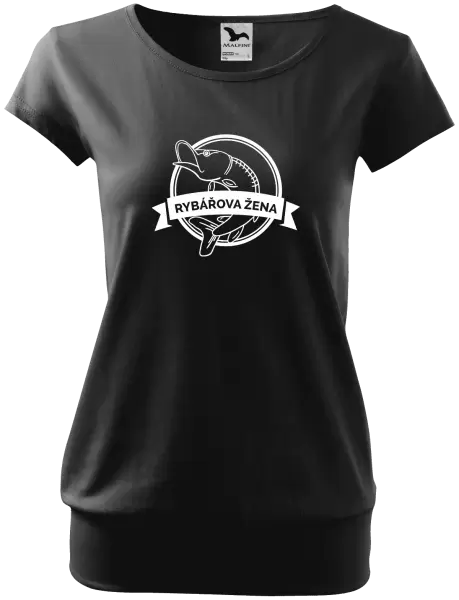 Dámské tričko Rybářova žena