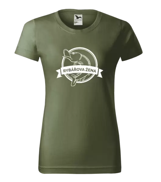 Dámské tričko Rybářova žena