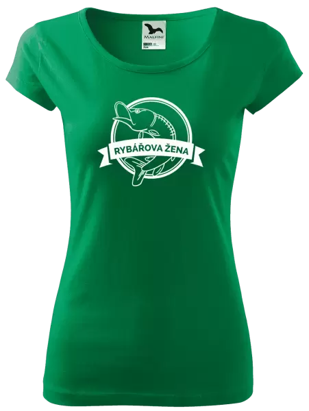 Dámské tričko Rybářova žena