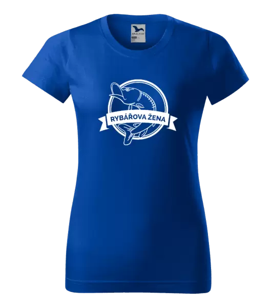 Dámské tričko Rybářova žena