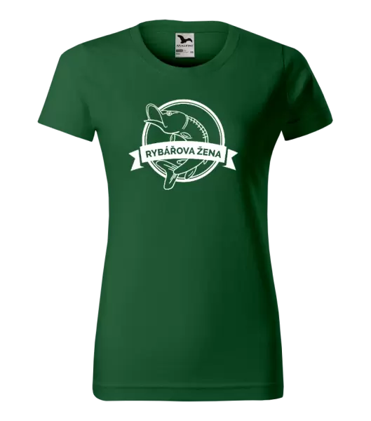 Dámské tričko Rybářova žena