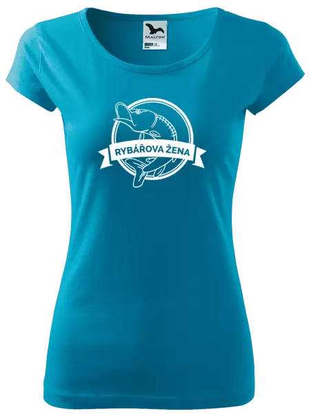 Dámské tričko Rybářova žena