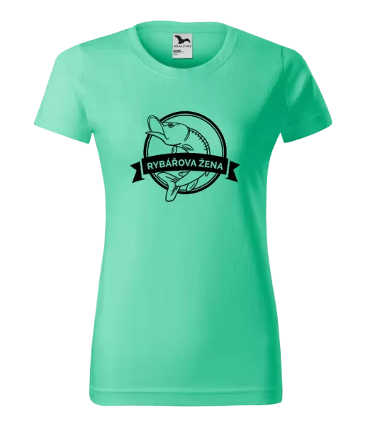 Dámské tričko Rybářova žena