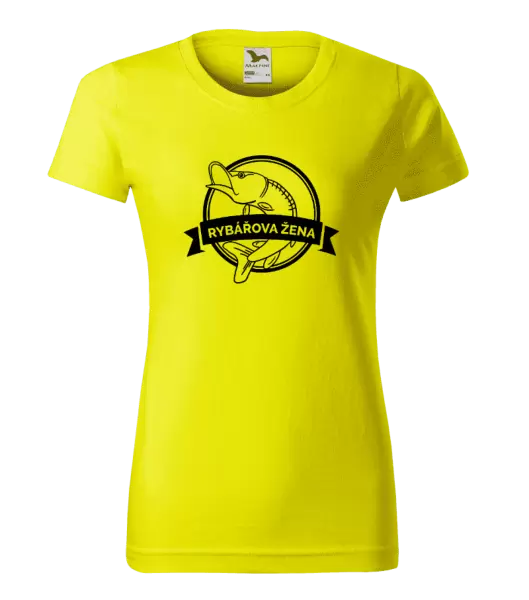 Dámské tričko Rybářova žena