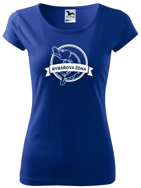 Dámské tričko Rybářova žena