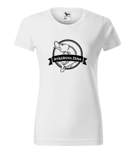 Dámské tričko Rybářova žena