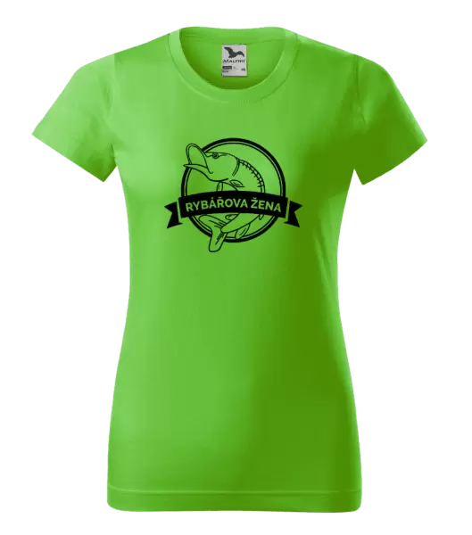 Dámské tričko Rybářova žena