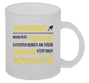 Hrnek Musím řešit problémy - sádrokartonář