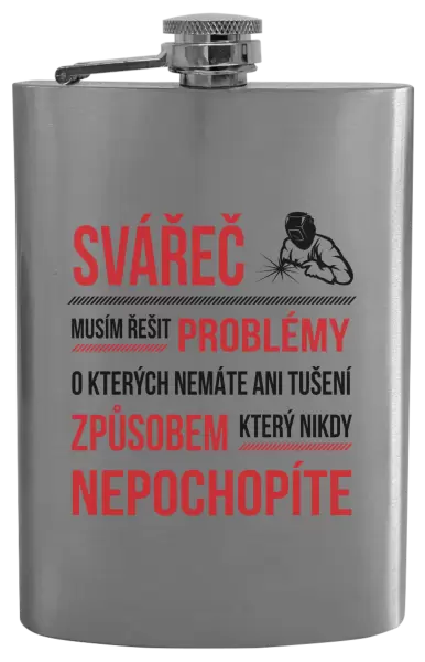 Placatka Musím řešit problémy - svářeč