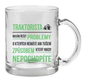Hrnek Musím řešit problémy- traktorista