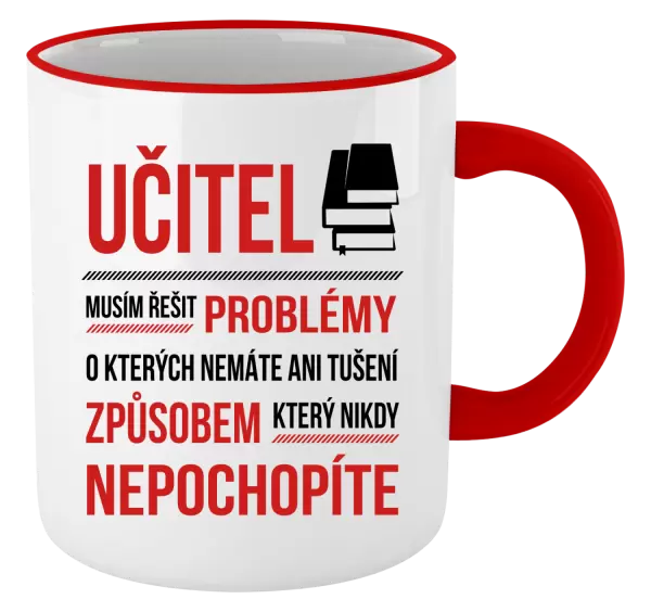 Hrnek Musím řešit problémy - učitel