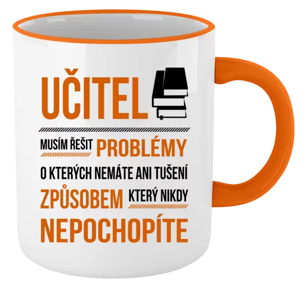 Hrnek Musím řešit problémy - učitel
