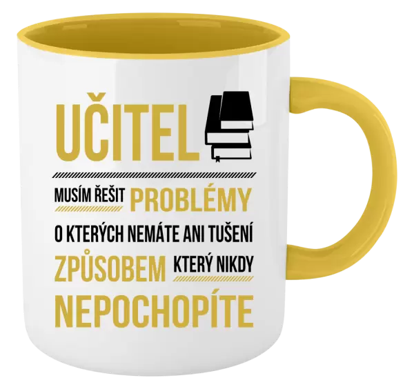 Hrnek Musím řešit problémy - učitel